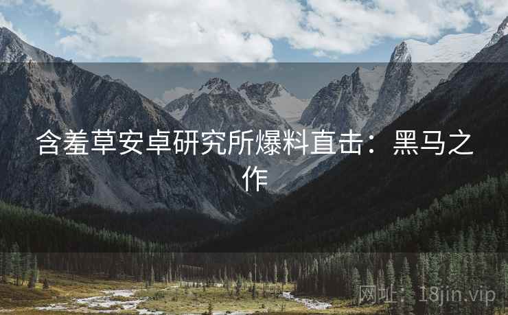 含羞草安卓研究所爆料直击：黑马之作
