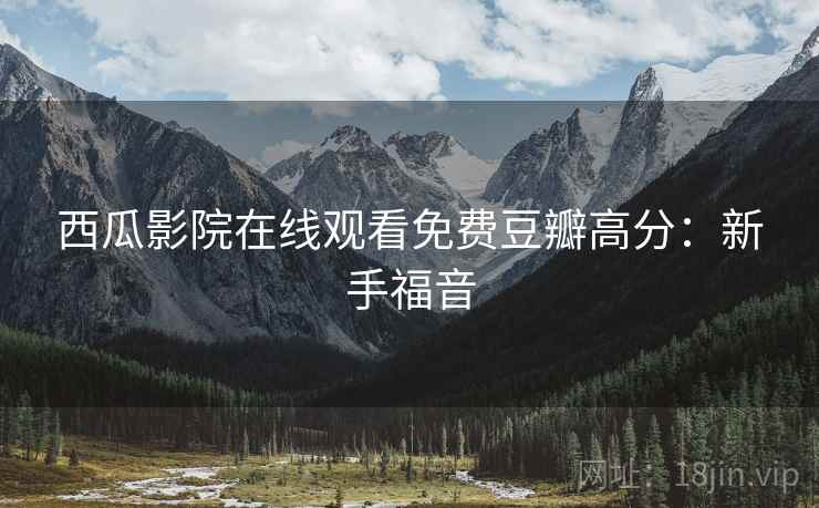西瓜影院在线观看免费豆瓣高分：新手福音